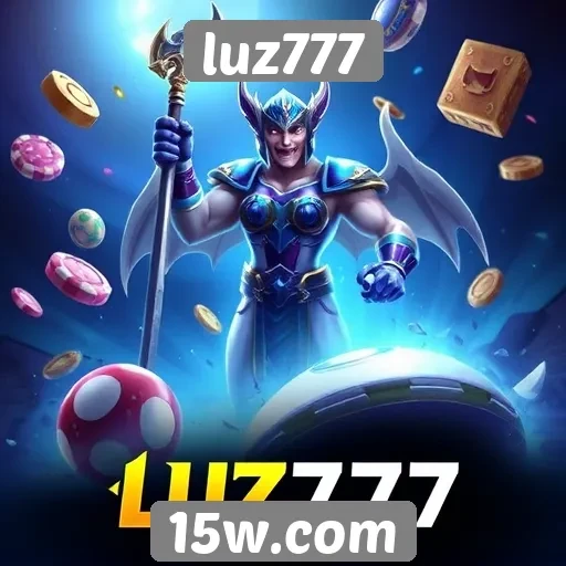 Variedade de jogos disponíveis no luz777